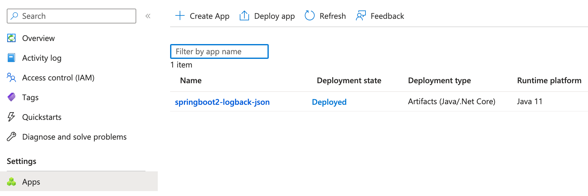 Deploying Spring Boot applications to Azure Spring Apps