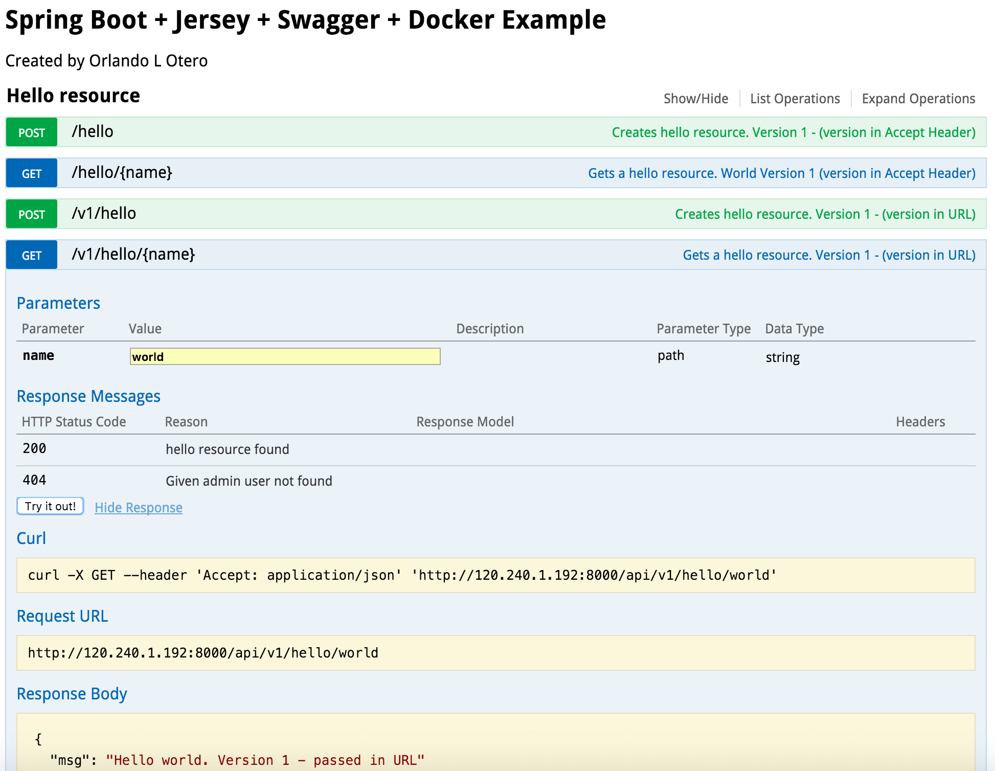 Spring Boot, Jersey, Swagger - Get resource - Version in URL